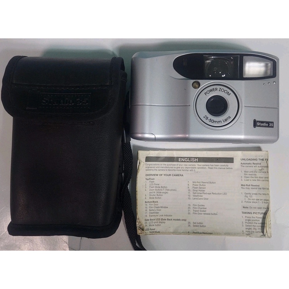 Vintage Concord Camera Felix FF  Studio 35‎ With Case And Instructions Does Work